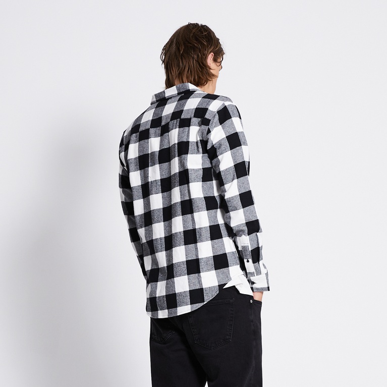 Flannel shirt "Tor" Black